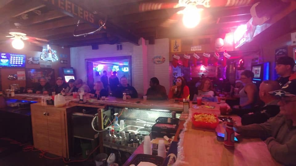The bar room at Tucker's